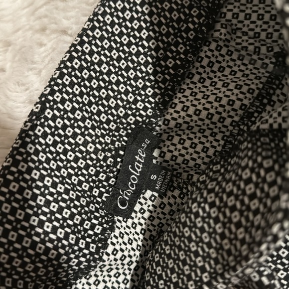 Grid Pattern Pants - Picture 3 of 3